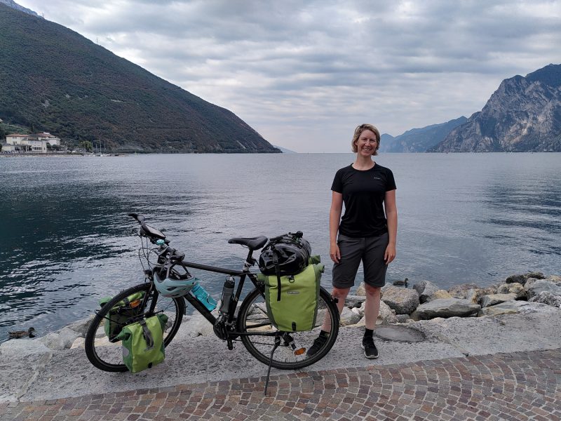 Tine Stock Gardasee Radreise Bikepacking